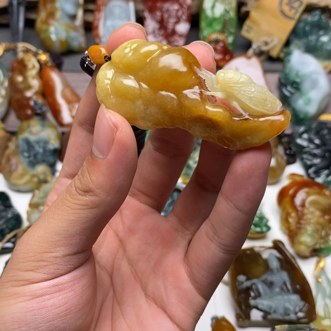 未镶嵌挂件翡翠一