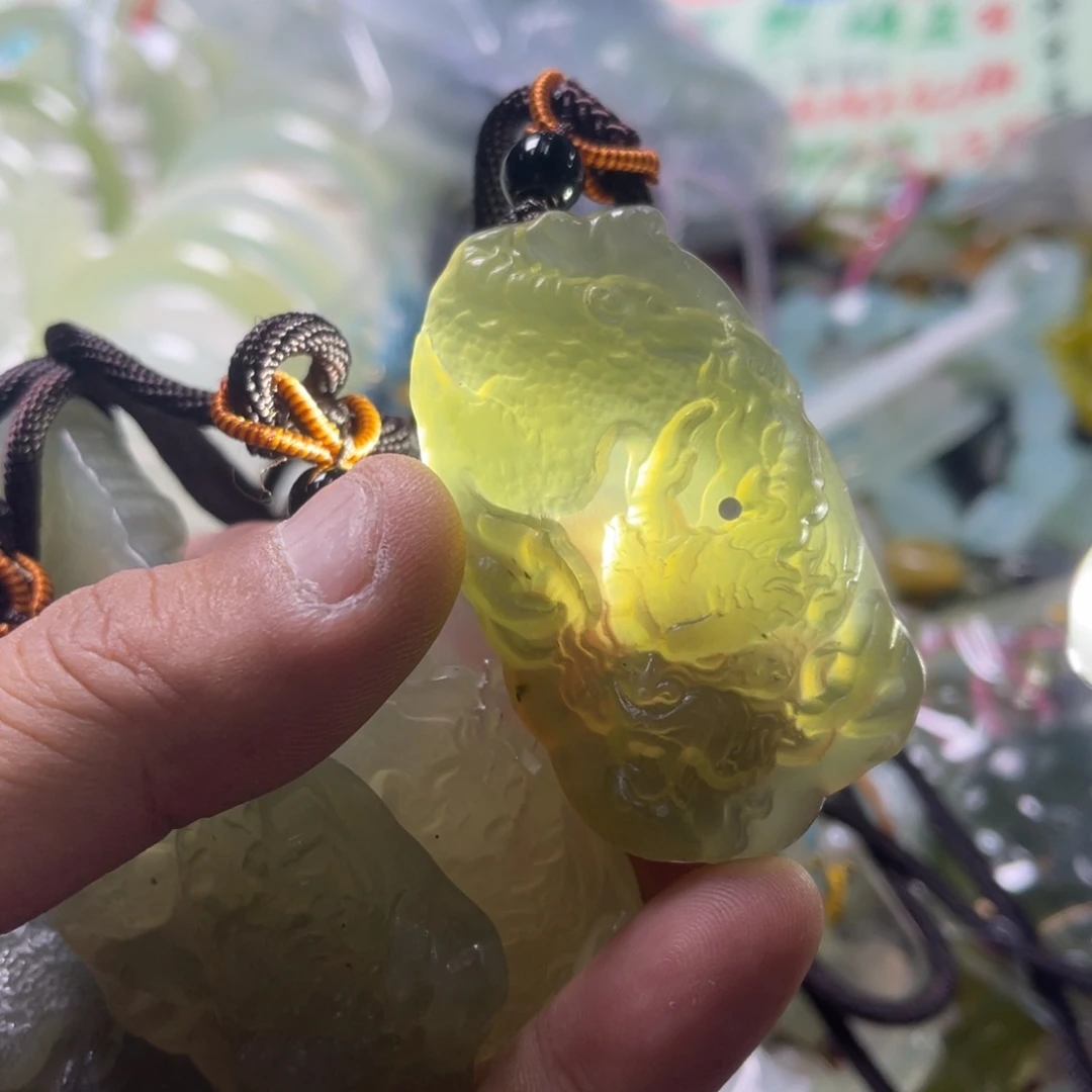 未镶嵌蛇纹石玉手链