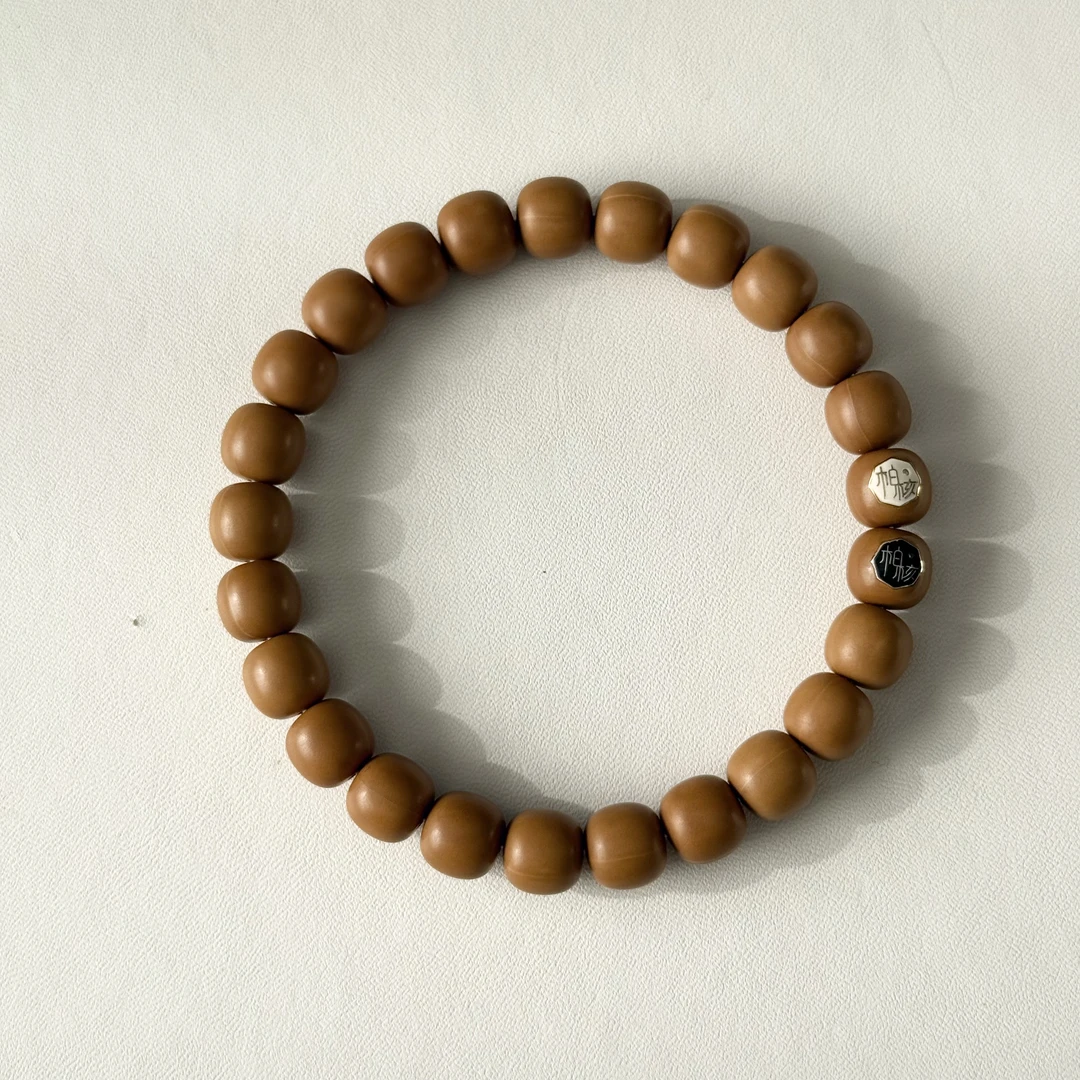 柏核猴头手串纯手工猴头老型桶全品双字黑白标甄选款SSS毕业级