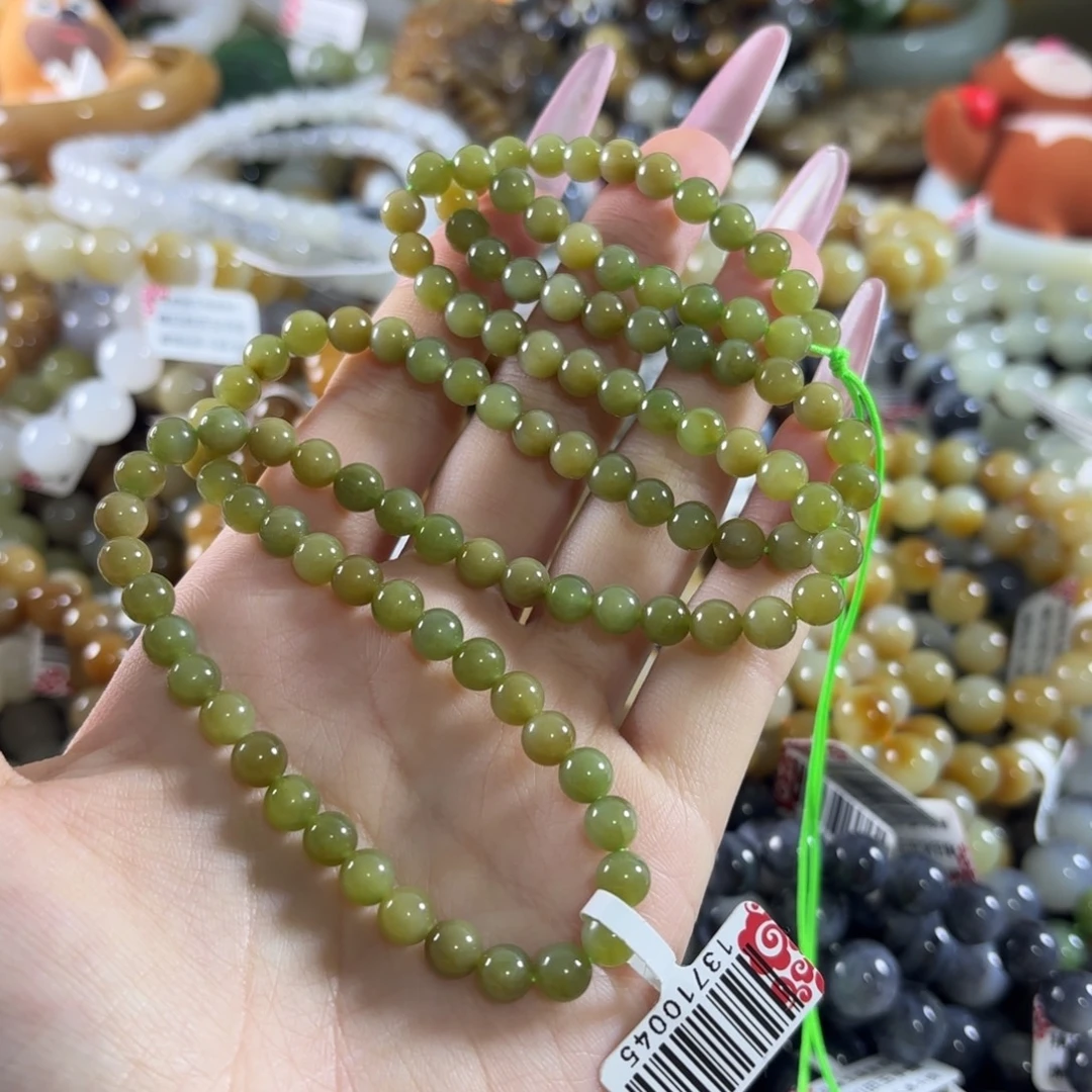 和田玉未镶嵌手链306