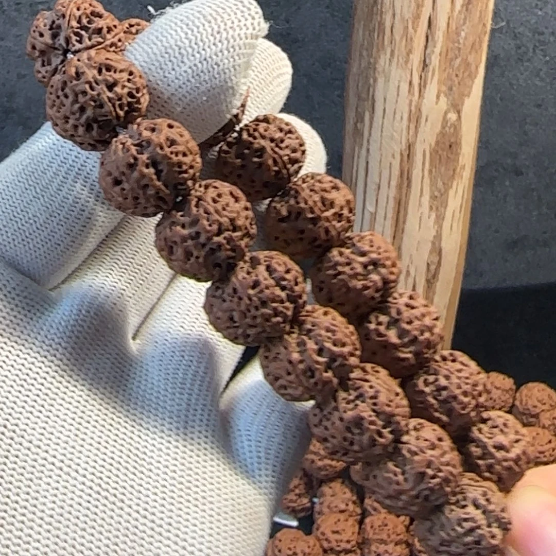 九***油手串金刚菩提五星蜂窝双龙17