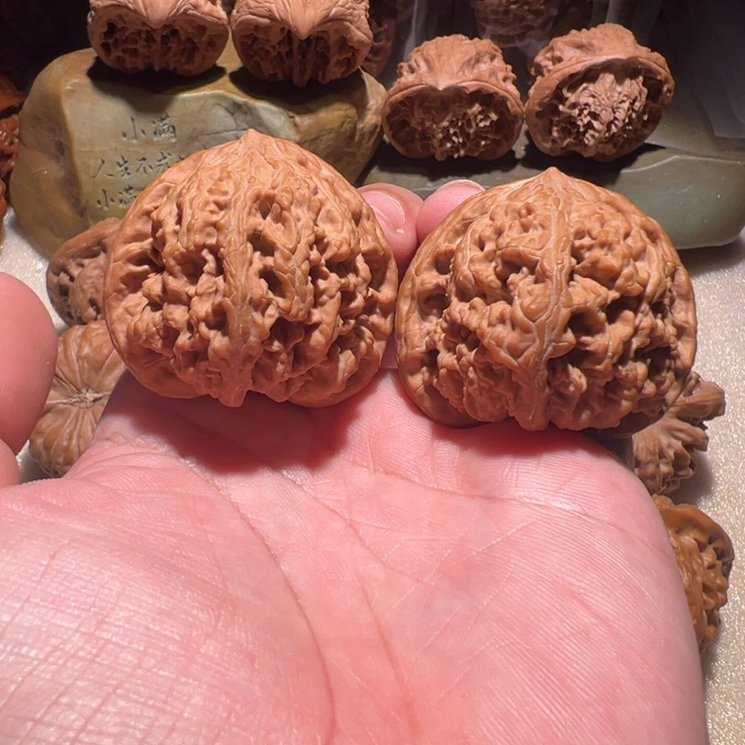把件文玩核桃45尺寸小众福利对，运费到付，不退不换