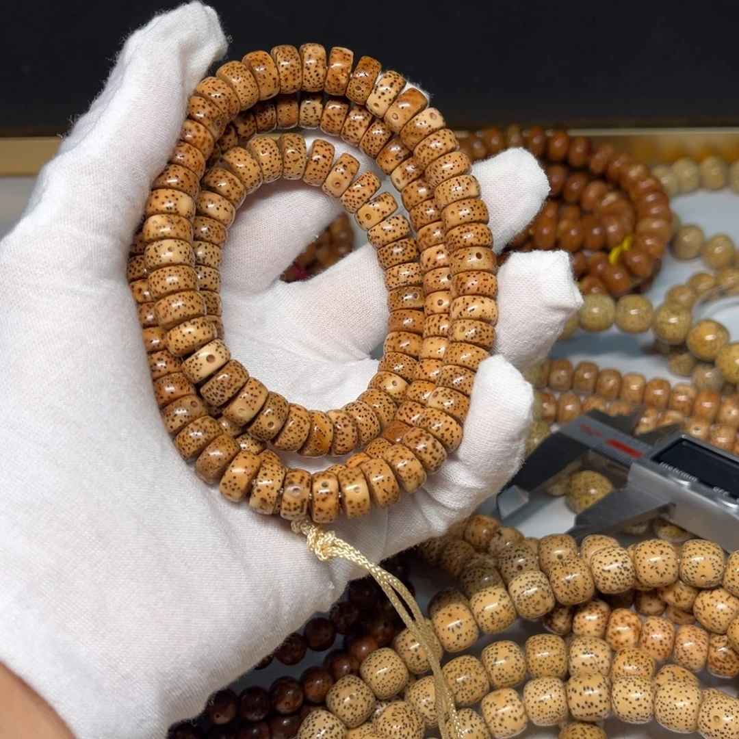 ****長星月菩提吊坠10✖️5直切药片虎皮