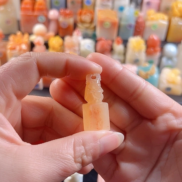 老挝石印石1.2厘米，牛