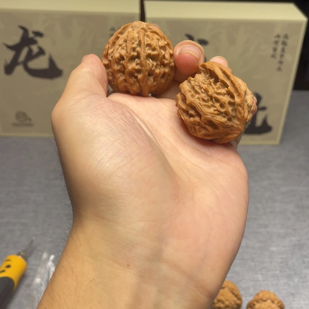 文玩核桃把件苹果园046