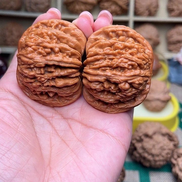 文玩核桃吊坠49四座楼