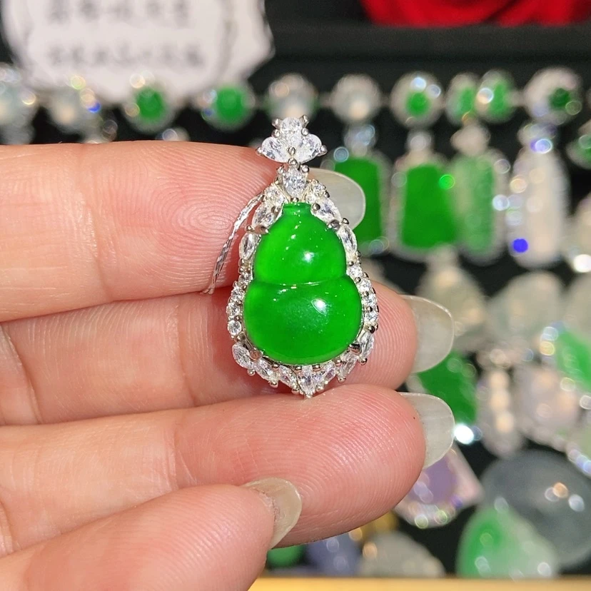 【闪购商品】颈饰未镶嵌翡翠天然翡翠