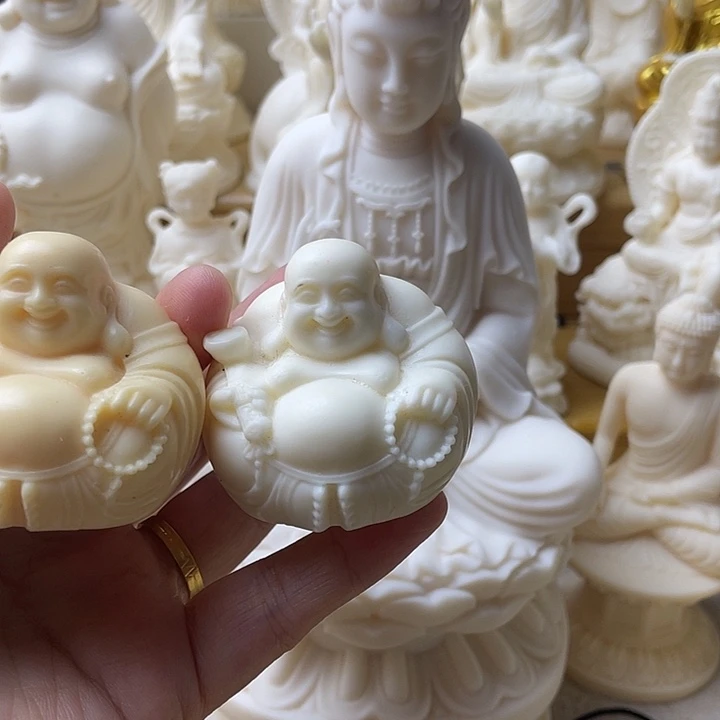 藤大**杨小弥勒摆件