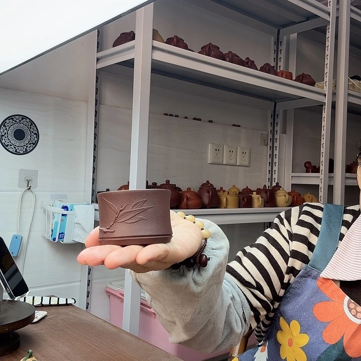 紫泥茶案主人杯主人杯