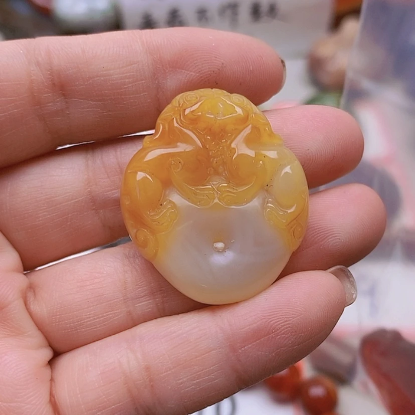 【闪购商品】未镶嵌玛瑙/玉髓珠宝半成品挖*石