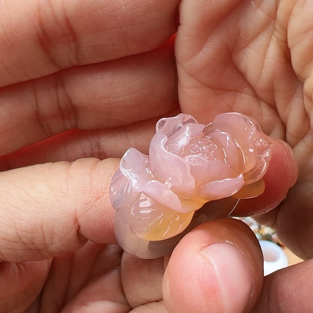 未镶嵌玛瑙/玉髓珠宝半成品