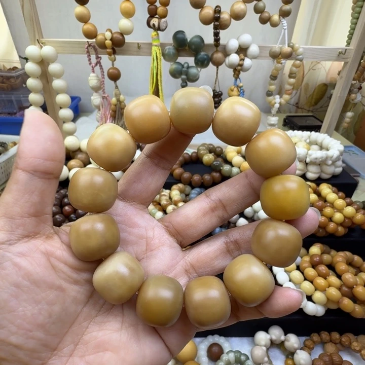 菩提根/象牙果手串卡19*20干磨桶微瑕福利