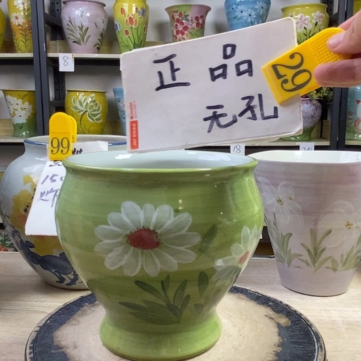 景德镇高温陶瓷花盆
