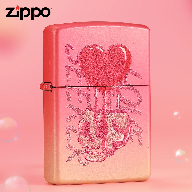 ZIPPO/之宝打火机太仓版恋爱至死防风彩印男士经典送礼TCJ1H1X1