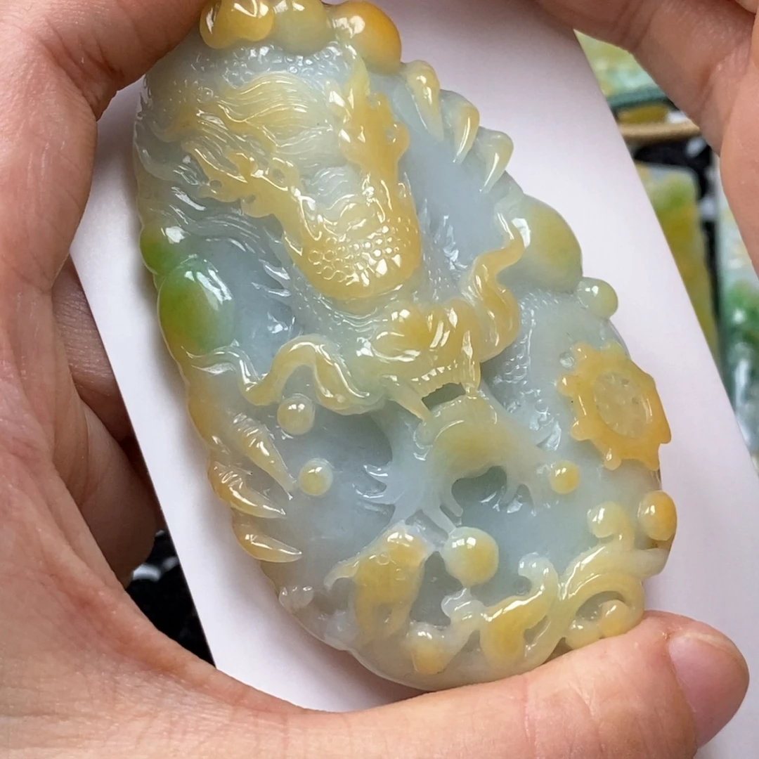 安***若颈饰未镶嵌翡翠翡翠挂件