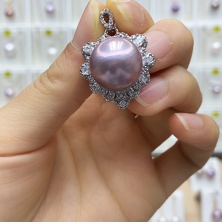 淡水珍珠颈饰合金