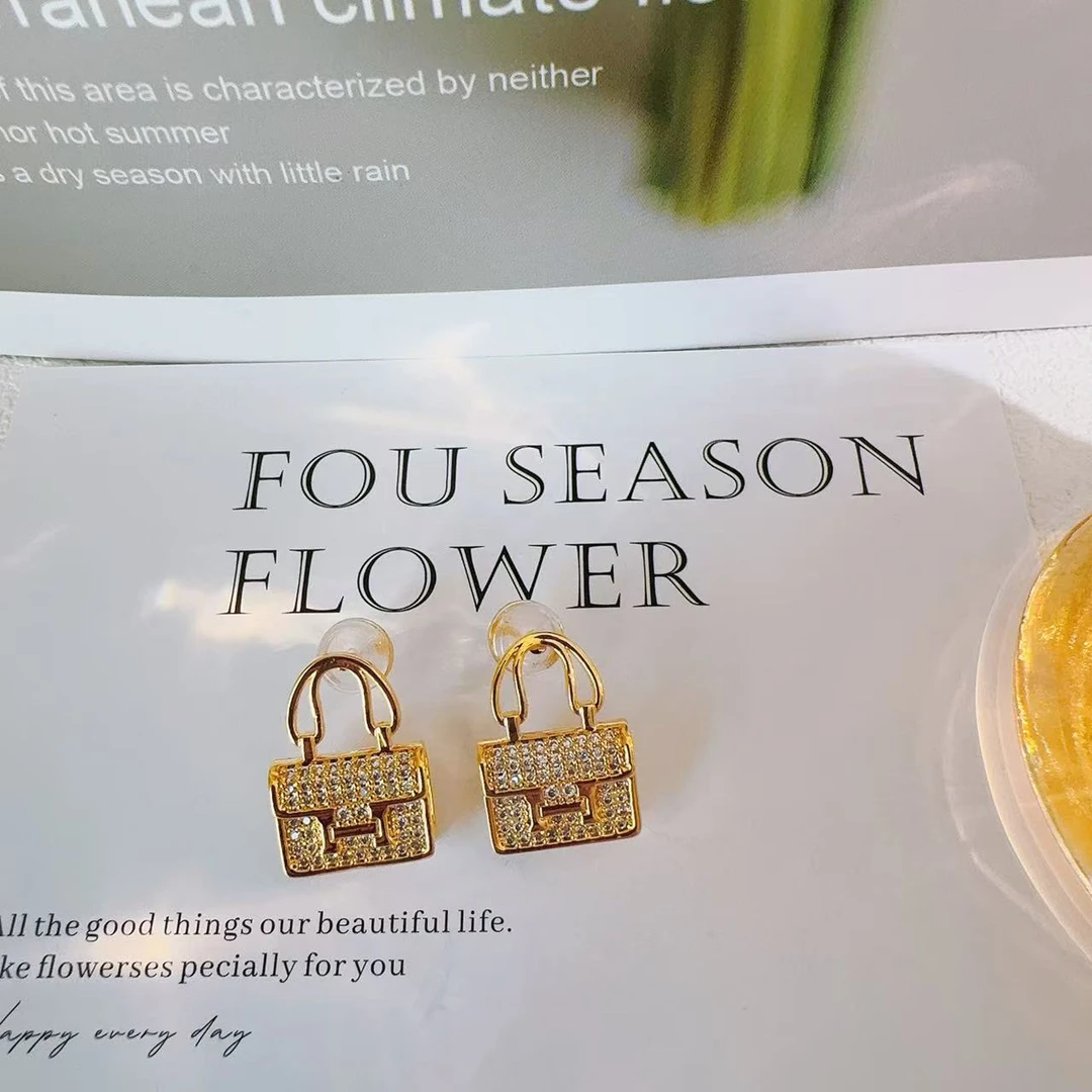 铜合金耳饰 7258 时尚设计款精美耳钉