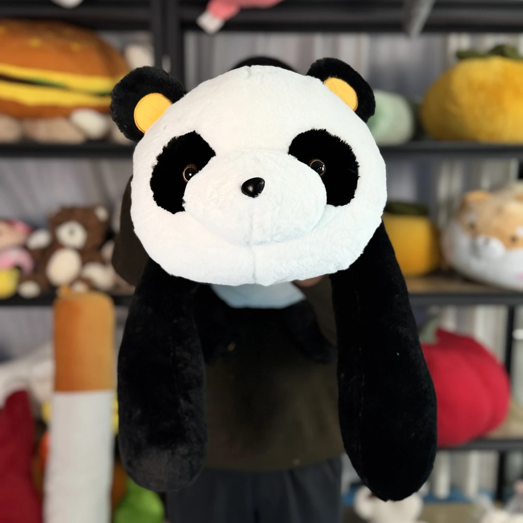 创意大熊猫公仔毛绒玩具可爱抱枕女生睡觉布娃娃