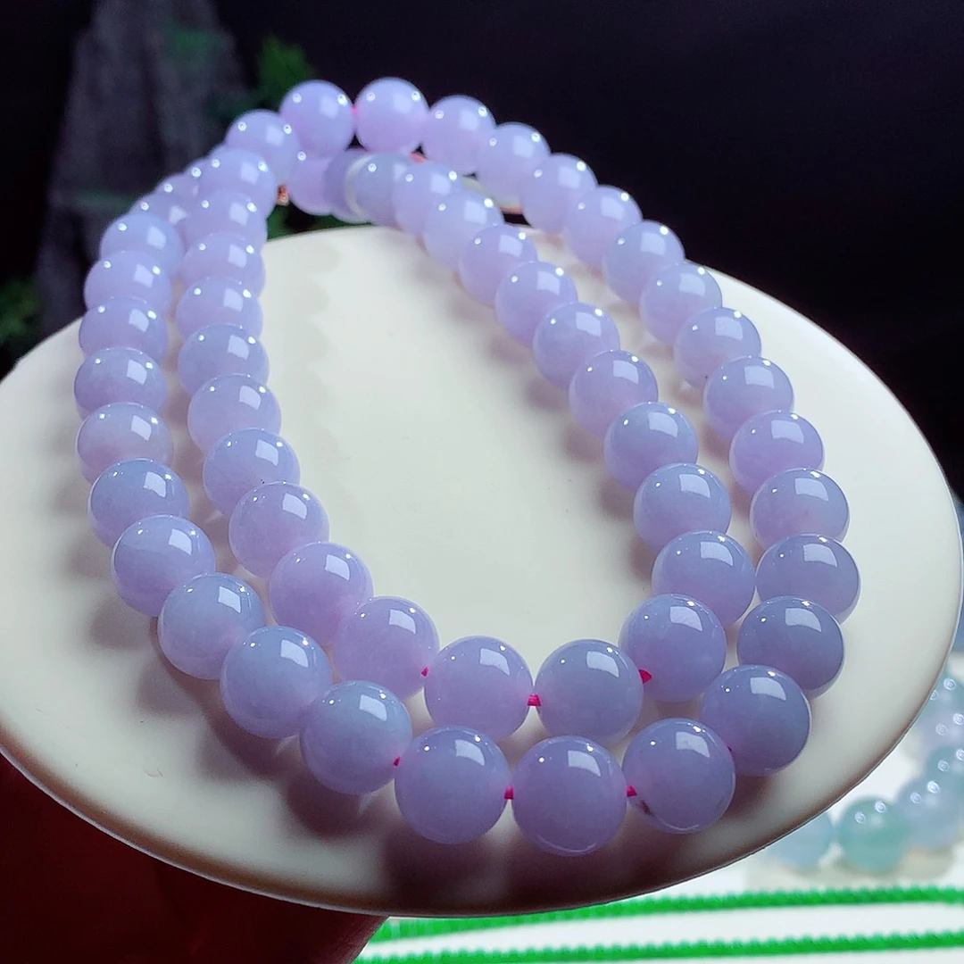 翡翠未镶嵌颈饰卡10mm