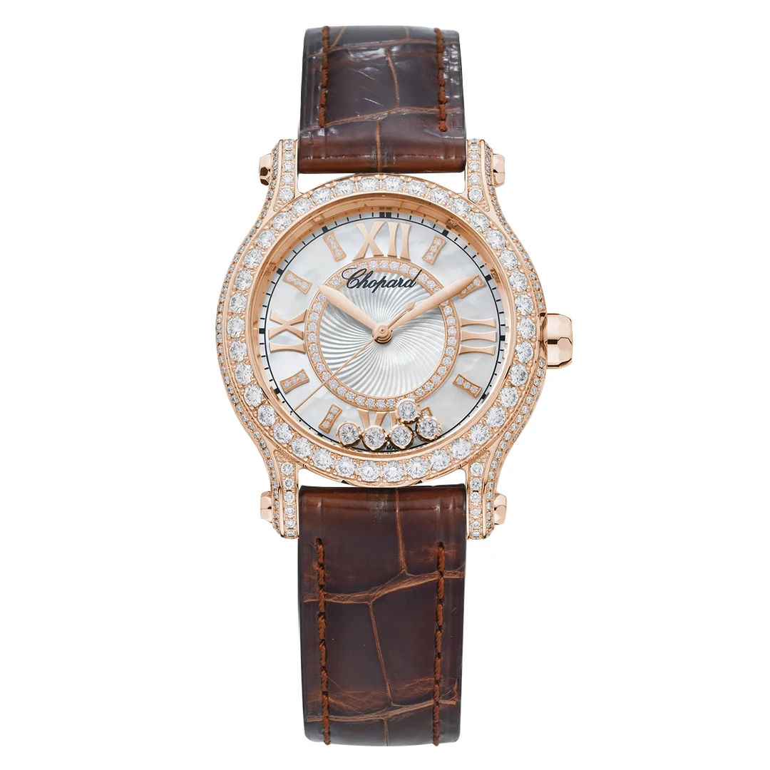 99新 Chopard/萧邦 HAPPYDIAMONDS系列274189腕表/后钻/WHP039776