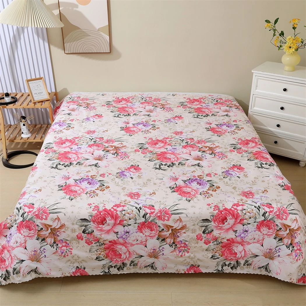 床单单件斜纹棉双人床单四季通用男女家用柔软加大学生宿舍被单