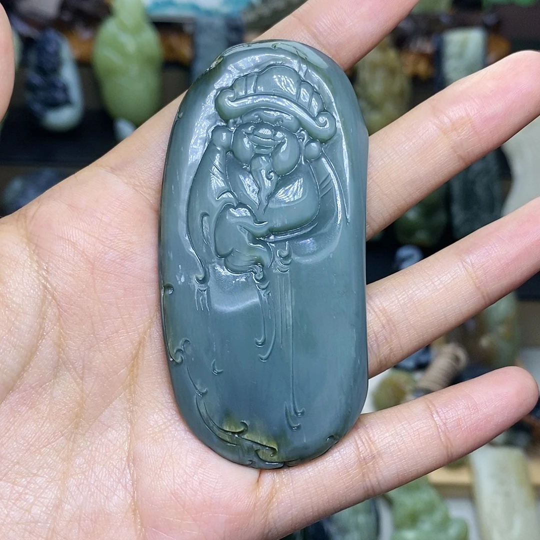 【闪购商品】颈饰未镶嵌和田玉己*置