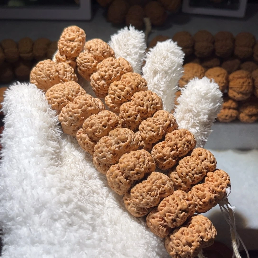 金刚菩提手串29尺寸雪花五瓣夹板