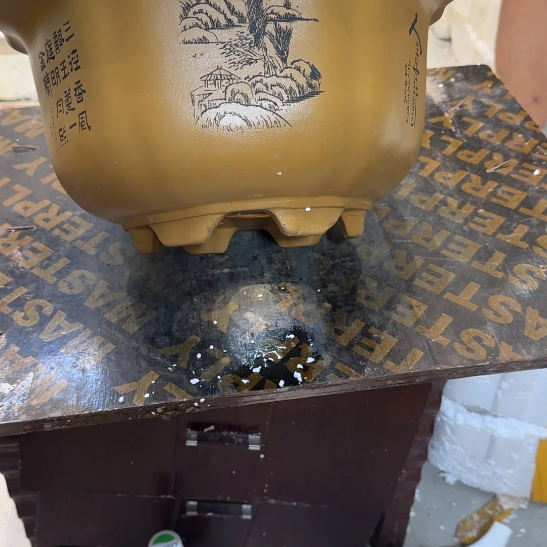 紫砂花盆口径27.15口径