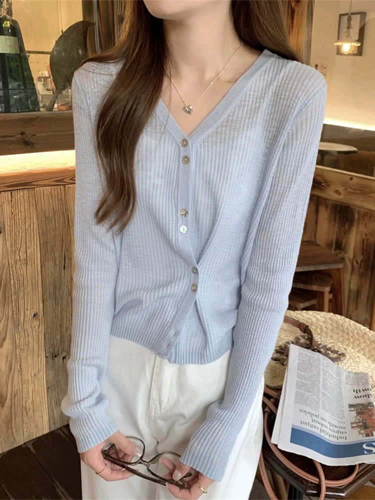 密娜贝尔8855防晒针织衫