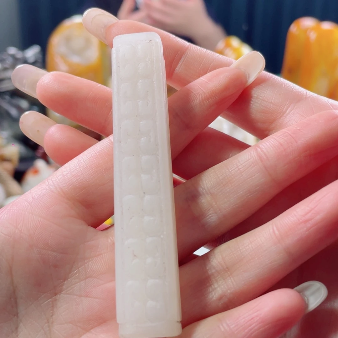 和田玉未镶嵌挂件18