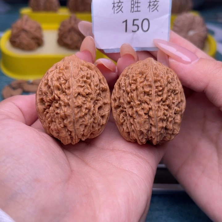 把件文玩核桃大蒜头35.150