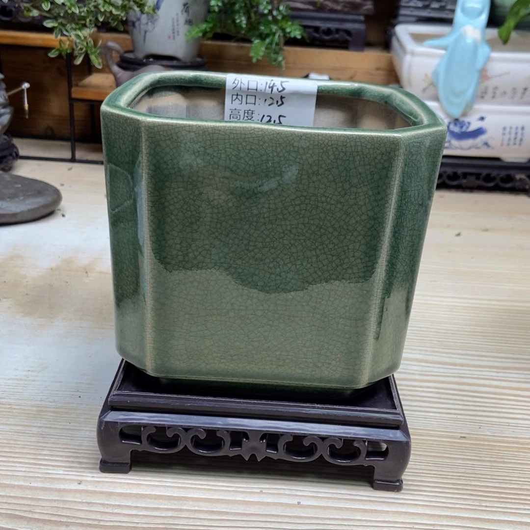 瓷片陶瓷花盆陶瓷艺术