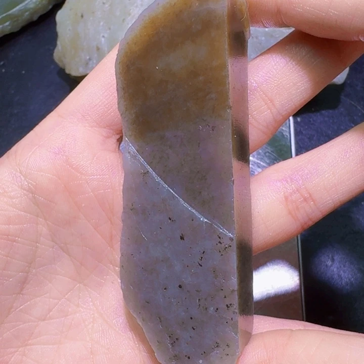 未镶嵌和田玉（糖玉）珠宝半成品