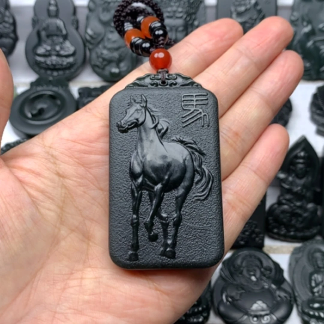 【闪购商品】颈饰未镶嵌和田玉?****?双面雕刻