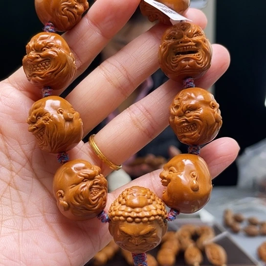 橄榄核手串/手链草***湖橄榄核