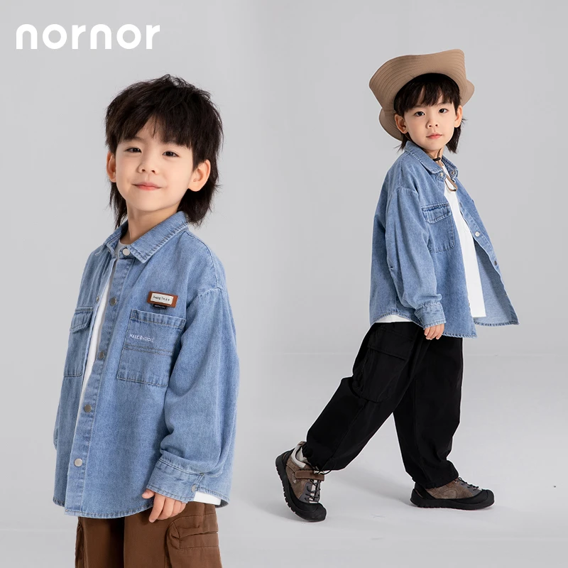 小O爸 LUSON 【野营】男童2025秋季户外系列外套T恤卫衣春秋款