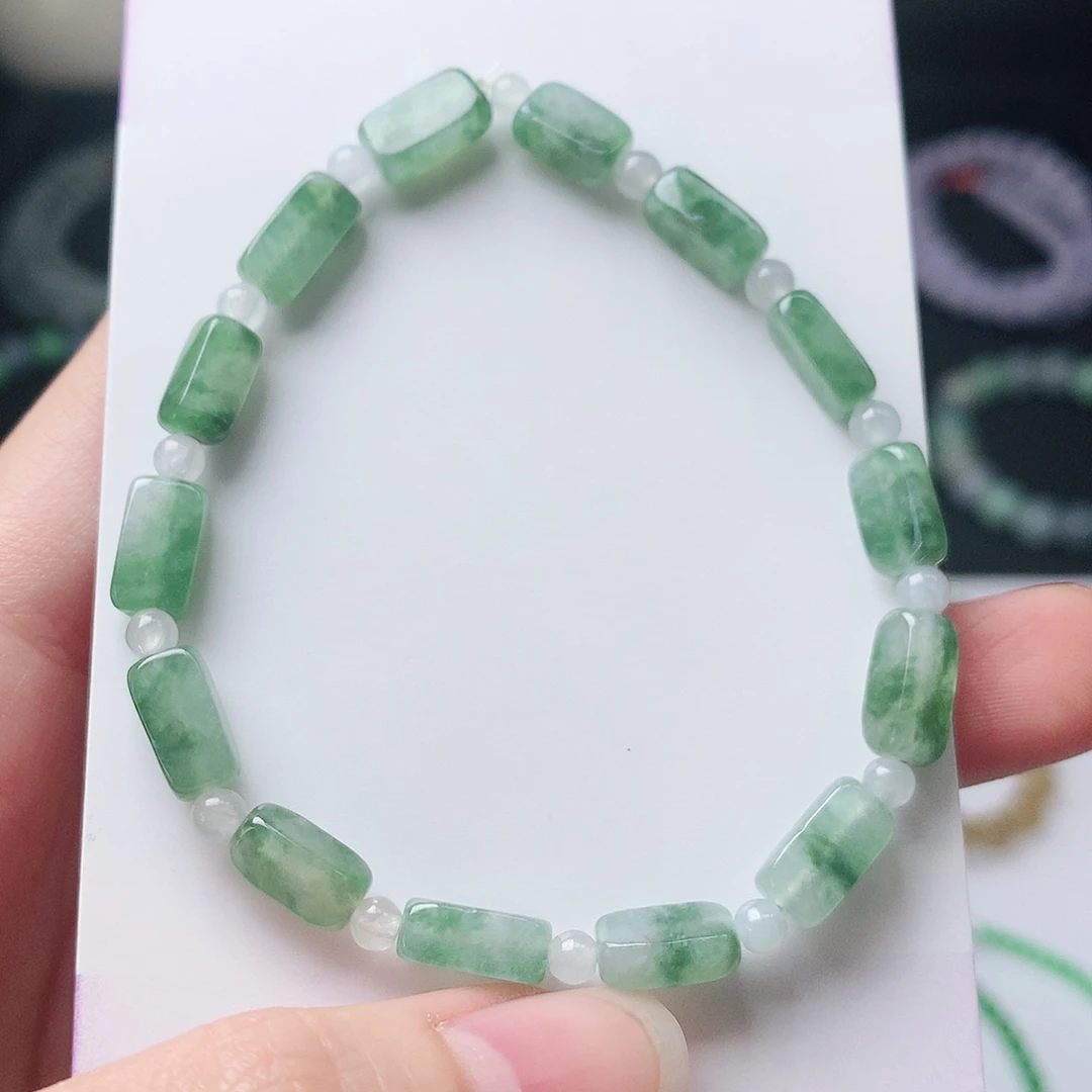 翡翠未镶嵌手链翡翠