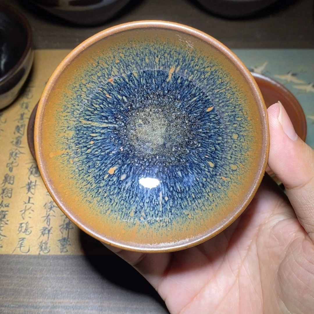 同***人建盏龙窑柴烧手工