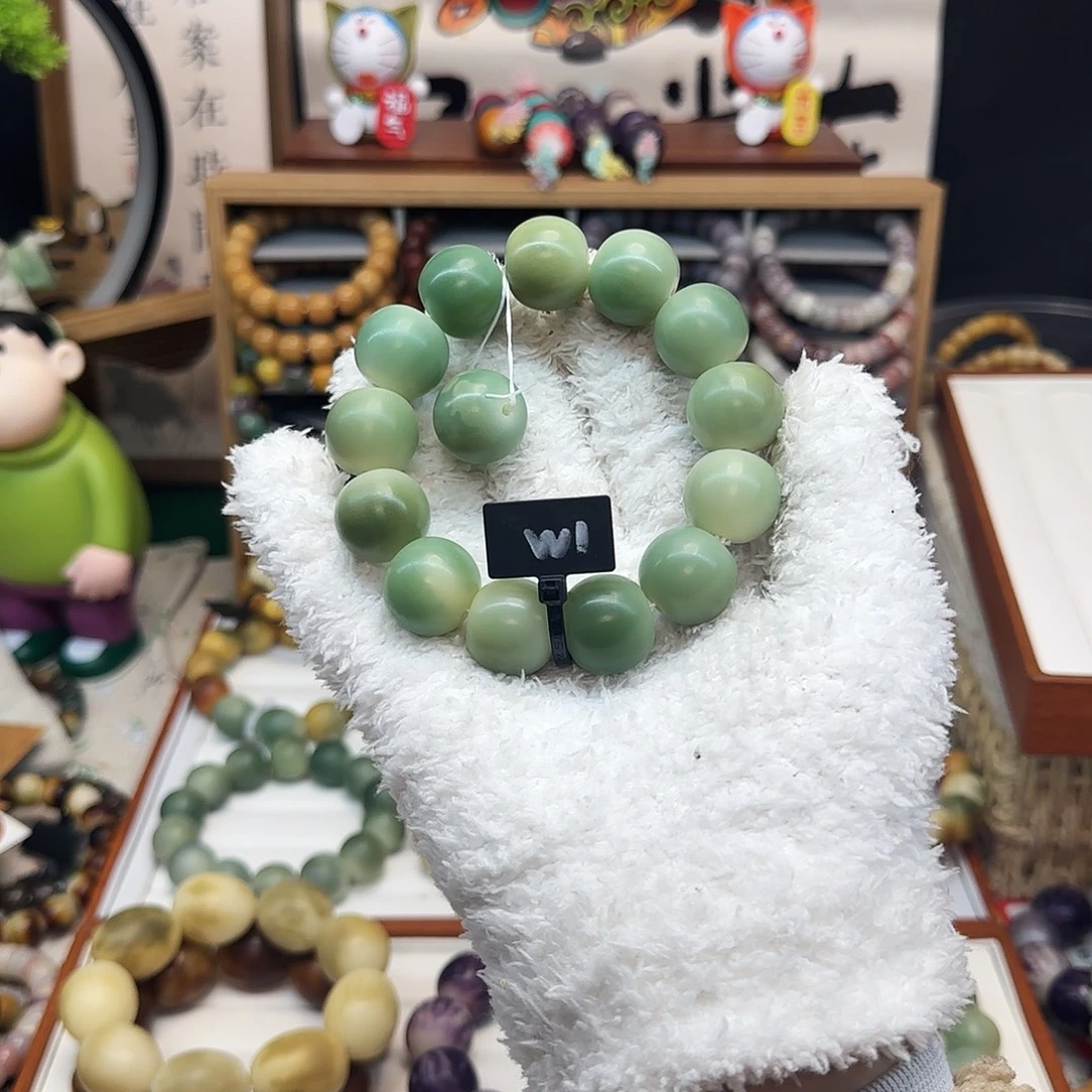 菩提根/象牙果吊坠微瑕1干磨卡20奶绿