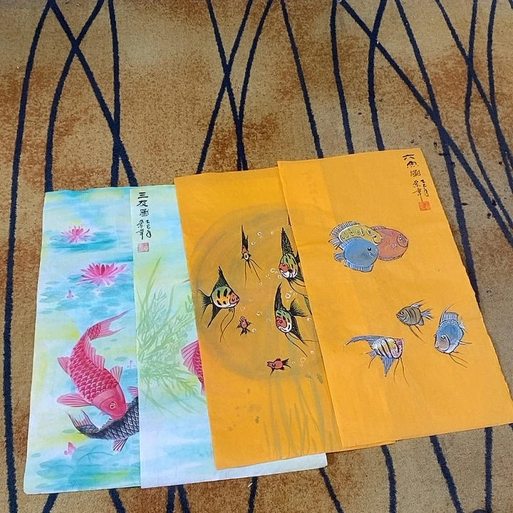 国画z****g王兰章34.68手绘画芯