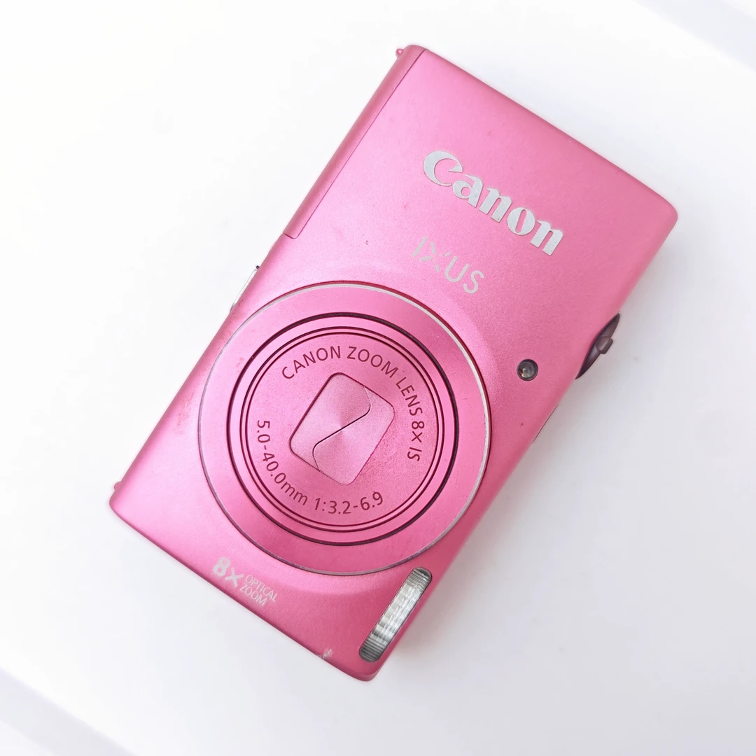 9新 Canon/佳能 ixus140粉色 1600像素8倍变焦冷白高清ccd相机