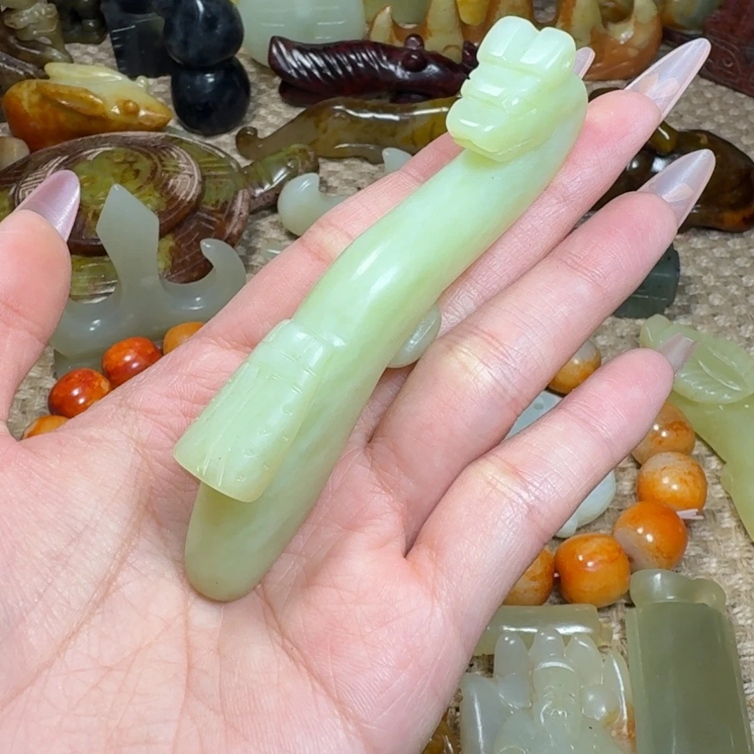 白玉菩提吊坠挂件