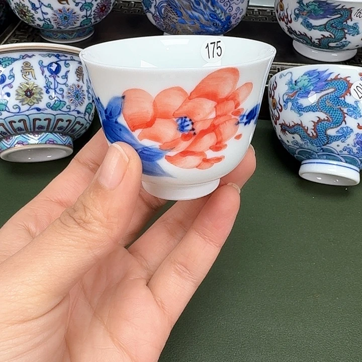 沙沙手工手工手绘茶具175