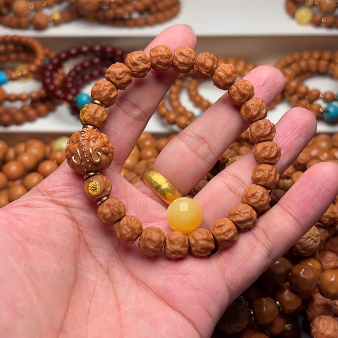 星***）手串猴头核桃龙蛇