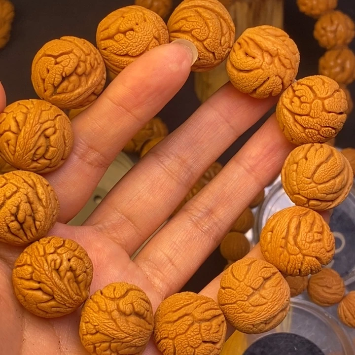 吊坠桃核秦岭龙纹桃核22