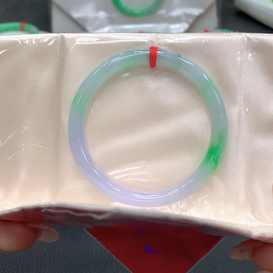 翡翠未镶嵌手镯51圆