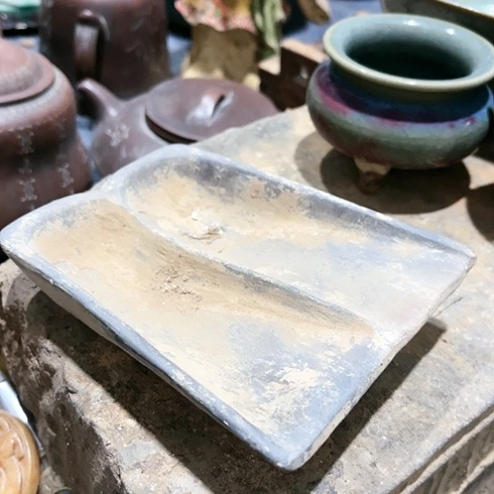 瓦当摆件摆件茶茶包陶瓷