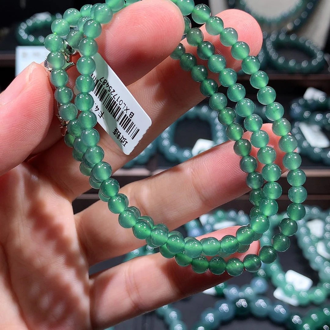 未镶嵌手链翡翠天然a货翡翠4.8