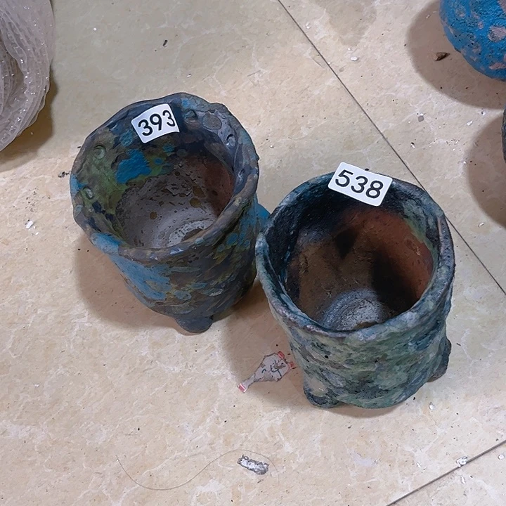 圆*景德镇陶瓷花盆