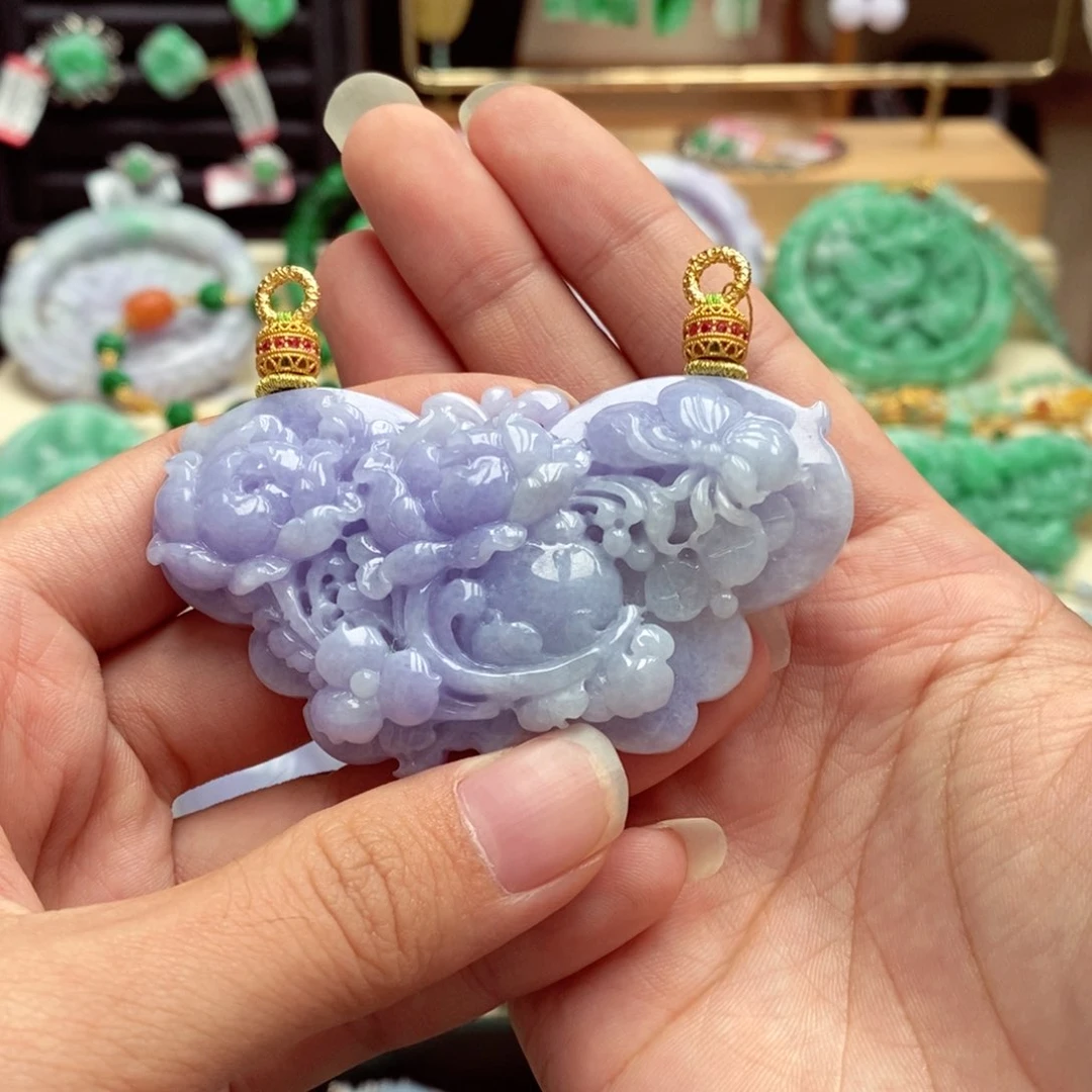 颈饰未镶嵌翡翠L*H翡翠